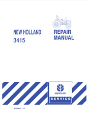 New Holland 3415 Tractor Complete Service Repair Manual 87028646 PDF/USB picture