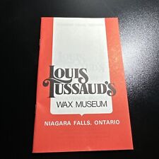 Vintage Guide To Louis Tussauds, Niagara Falls Ontario picture