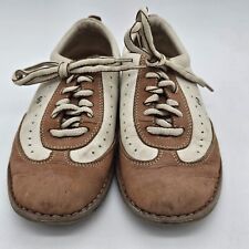 BORN Shoes Handcrafted Footwear Size 8.5 Womens Bowling Style Lace Up picture
