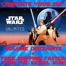 Star Wars Unlimited: Complete Your Set: Common, Uncommon, Rare, & Legendary picture