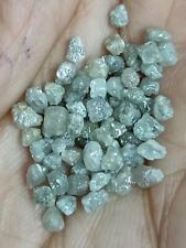 25.00 Carat African Natural Diamond - Gray Uncut Rough Loose Diamonds 3.0-4.0 mm picture