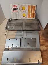 Vintage Coleman Aluminum Toaster Griddle Broiler Complete  picture