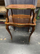 Two-Tier Table Gilt Bronze Mounted Marquetry picture