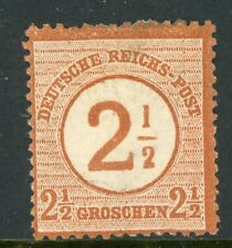 Germany 1874 Empire 2½ Kreuzer Large Shield Scott #27 Brown  Mint B186 picture