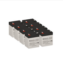 APC RBC43 Battery Set of 8 x 12V 5.5AH T2 Replacement Batteries by SigmasTek picture