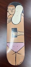 Almost Jean Jullien Silk Screened Lovers Skate Deck Box Logo -11 Of 50 SIGNED picture