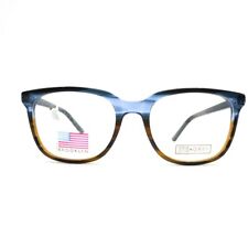 Otis Grey Brooklyn Eyeglasses Frames OG US 20204 Blue Brown 53-19-145 picture