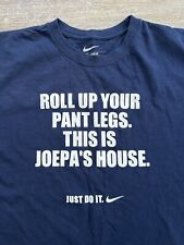 Vtg 2000s Penn State NITTANY LIONS Football JOE PATERNO House Roll Up Pant Legs picture