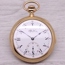Antique 1893 Tiffany Co 18k Gold Minute Repeater Pocket Watch by Patek Philippe picture