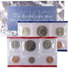 1997 Uncirculated Coin Set U.S Mint Original Government Packaging OGP picture