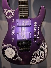 Custom Purple Kirk Hammett Ouija Guitar Solid Alder KH-2 Neck Thru+ ESP Tremolo picture