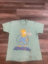 VTG 1990 Bart Simpson Gross Man T Shirt Sz L picture