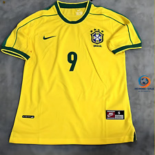 Retro Ronaldo 09 brazil jersey 1998 World Cup Shirt - Vintage Soccer jersey picture