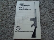 Imbel FN FAL Light Automatic Rifle book 7.62mm English Version 110 Pages  NEW picture