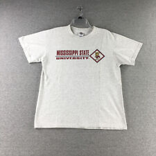 Vintage Mississippi State Shirt Mens Medium Crew Neck Football MSU picture