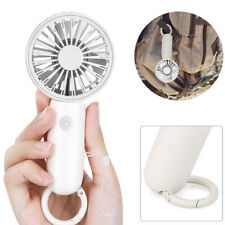 Portable Handheld 3 Speeds USB Rechargeable Mini Cooling Fan Desk Outdoor picture
