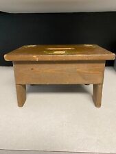 Vintage Wooden Foot Stool picture