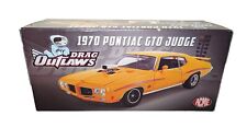 ACME 1:18 1970 PONTIAC GTO JUDGE DRAG OUTLAWS ORANGE- NEW picture