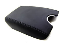 Fits 10-14 Infiniti G37 Synthetic Leather Armrest Console Lid Cover Black picture