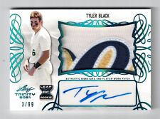 2021 Leaf Trinity RC PATCH AUTO Tyler Black RPA Brewers Rookie Autograph /99 picture