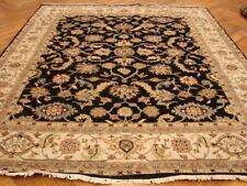8x9 Jaipur (93 x 113 in) Black Soft Hand-Knotted Rug PIX-12657 picture