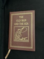 The Old Man & the Sea by Ernest Hemingway Easton Press Leather Bound picture