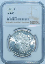1891 P NGC MS63 Morgan Silver Dollar picture
