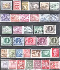 Stamp Germany Year 1943 Mi 828-63 Set WWII 3rd Reich War Wehrmacht Hitler Used picture