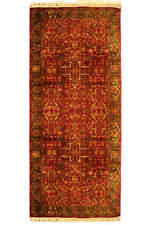 4' x 10' Red ANTIQUE STYLE JAIPUR RUG #PIX-2681 picture