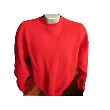 Sweat SHIRT  XL Vintage 80s ORIGINAL AUTHENTIC CHERRY RED USA picture