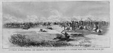 INDIAN BATTLE CHEYENNES AND COMPANY G SEVENTH U. S. CAVALRY FORT WALLACE KANSAS picture
