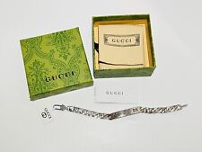 Gucci Silver Ghost Chain Bracelet 18cm/7.1” GUCCIGHOST CHAIN BRACELET IN SILVER picture