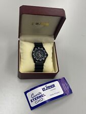 Le Jour Solar Powered Watch - New Old Stock in Perfect Condition with Box LOOK picture