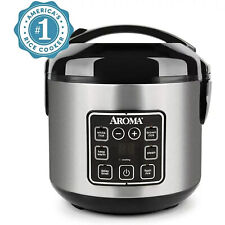 8-Cup (Cooked) Digital Rice Cooker & Food Steamer New Bonded Granited Coating picture