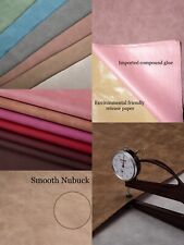 33 Colors Smooth Nubuck Self-Adhesive Vinyl Fabric Faux Leather 57