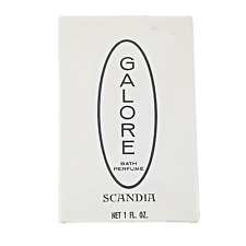Vintage 60s Galore SCANDIA Bath Perfume 1 fl. oz. SEALED picture