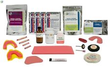 COMPLETE DENTURE UPPER & LOWER DYS REPAIR KIT W/ 28 TEETH - NO INSTRUCTIONS picture