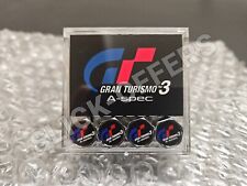 NEW SUPER RARE Gran Turismo 3 A-Spec TIRE VALVE CAPS Set PlayStation 2 PS2 USA picture