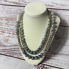 Givenchy Vintage  Faux Pearl and Crystal Necklace  picture