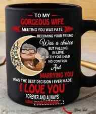 To My Gorgeous Wife Personalized Couple Ceramic Mug Gift Valentine Gift For Her picture