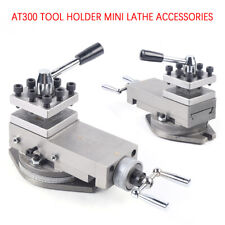 Metal Lathe Machine Tool Holder 80mm Universal AT300 Lathe Tool Post Assembly picture