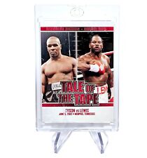 TALE OF THE TAPE Mike Tyson vs Lenox Lewis 2010 Ringside Boxing Round 1 EX/NM picture