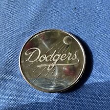 LA Dodgers 1988 National Champions MLB 1 oz Silver Round World Series picture