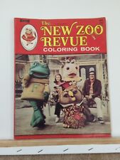 Vintage 1973 The New Zoo Revue Coloring Book New Saalfield Used But GOOD COND picture