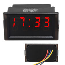 ・Red DC4.5-30V Waterproof Dustproof Car Electronic Clock LED Digital Display picture