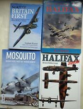 4 Books; RAF Bombers WW2; Halifax, Mosquito, Blenheim picture