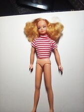 1969 Skipper Blonde Doll Bendable Legs Wrists T&T Barbie Mattel Taiwan picture