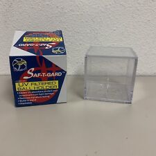 SAF-T-GARD BASEBALL UV Protection SQ HOLDER BUILT IN STAND SEALED NEW picture