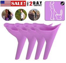 5Pcs Portable Female Ladies Urinal Funnel Camping Travel Toilet Stand Pee Device picture
