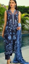 Pakistani Indian Shalwar Kameez  Chiffon With Duppata Bust 43 Sleevless picture